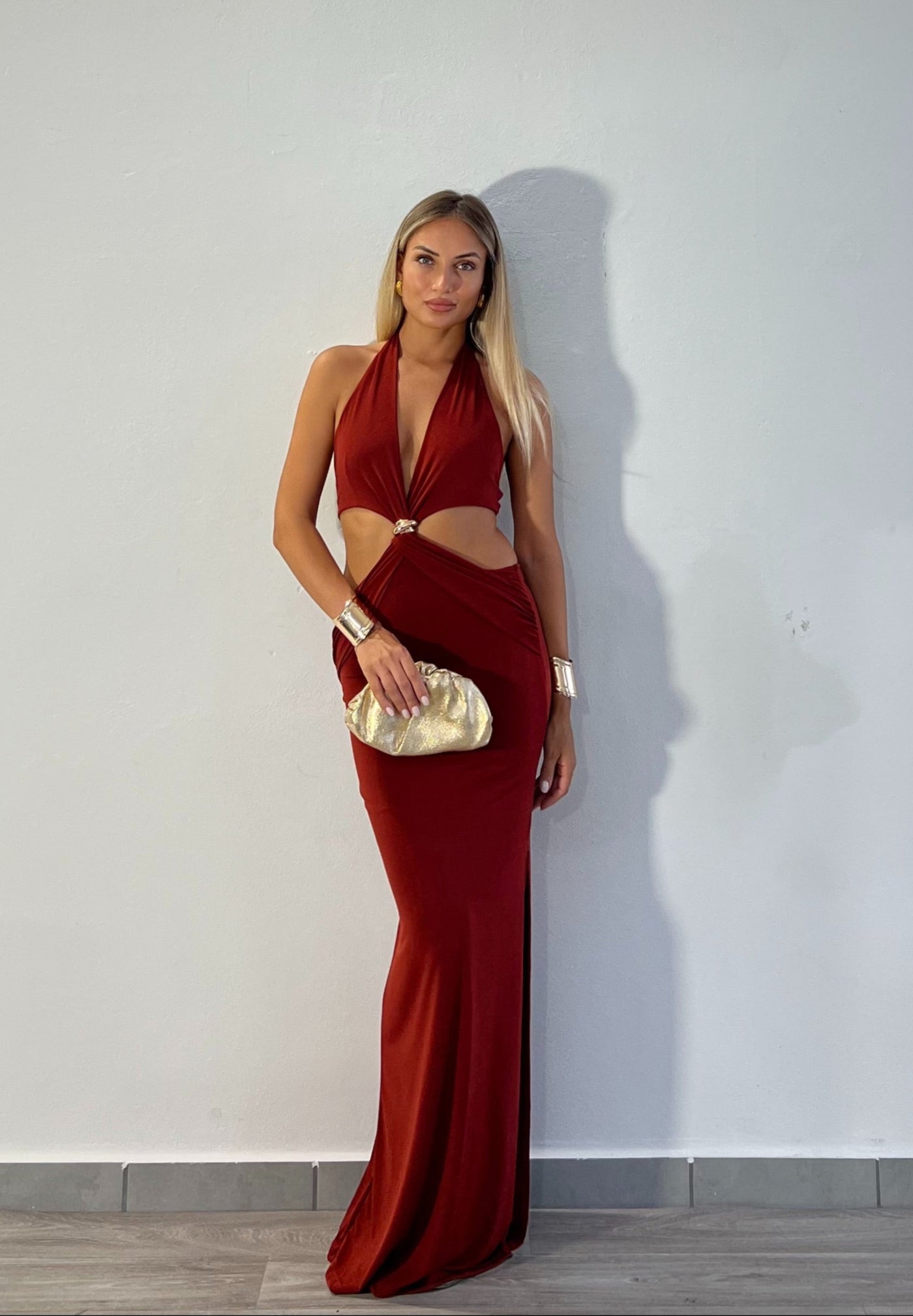 Dress Kalimera - Mattone