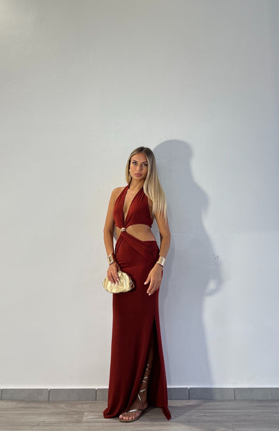 Dress Kalimera - Mattone