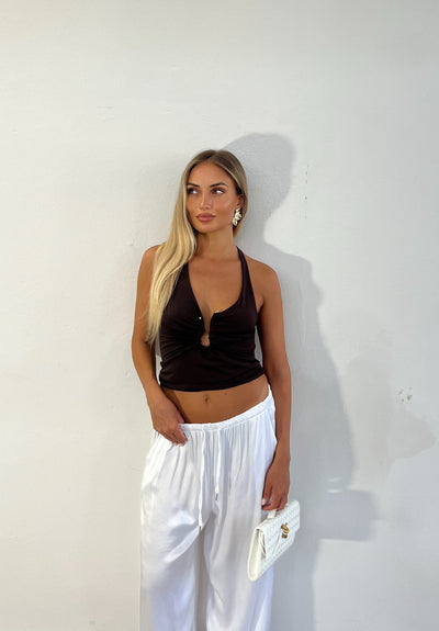 Top Jasmin - Marrone