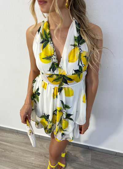 Mini Dress Lemon