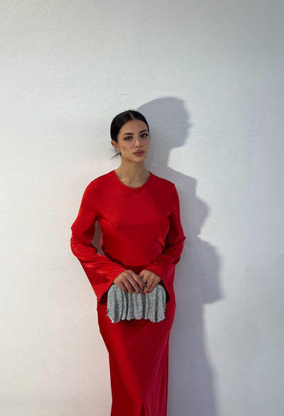 Dress Cleo - Rosso