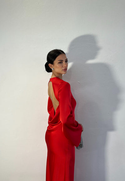 Dress Cleo - Rosso