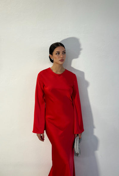 Dress Cleo - Rosso