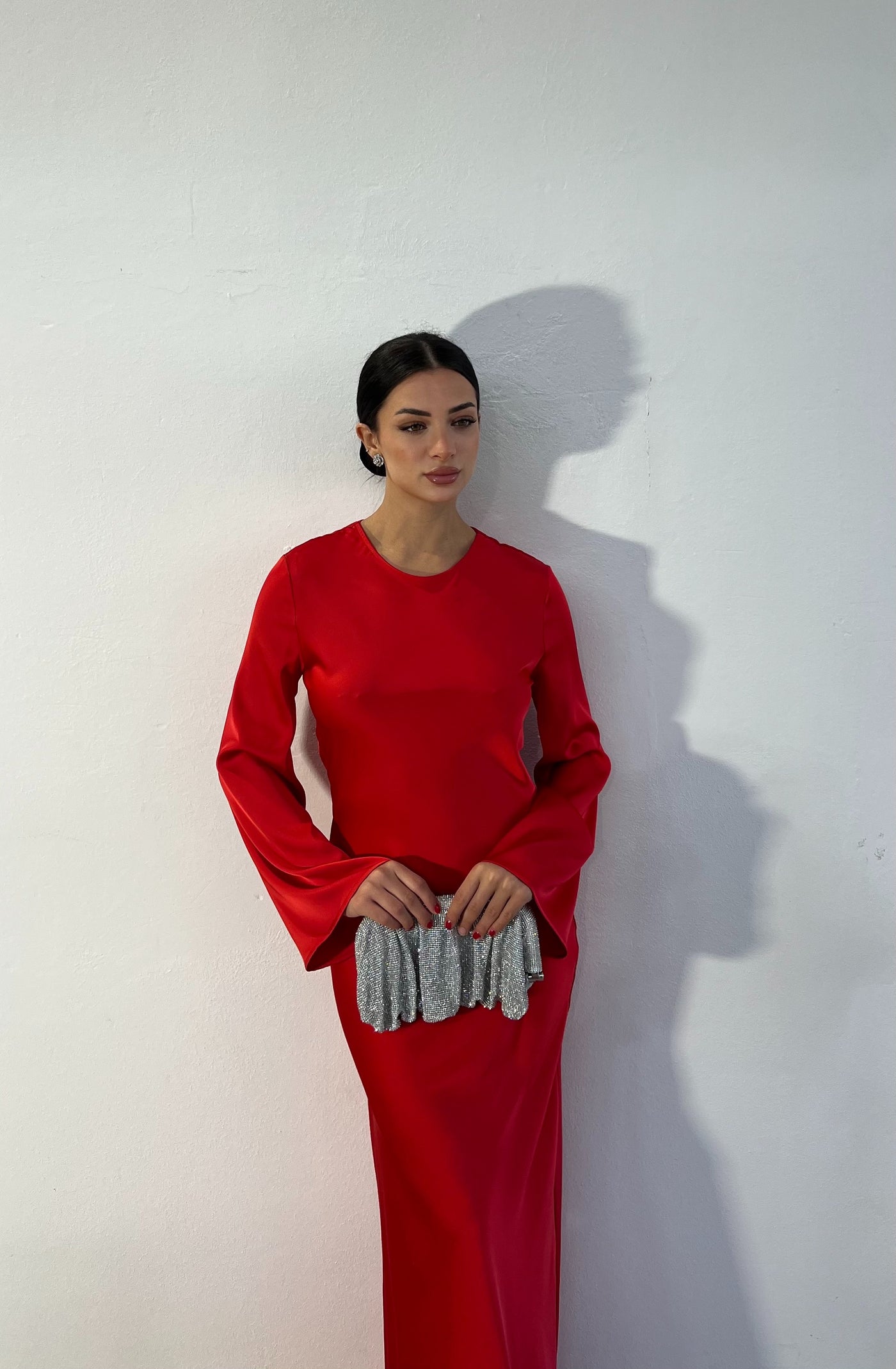Dress Cleo - Rosso