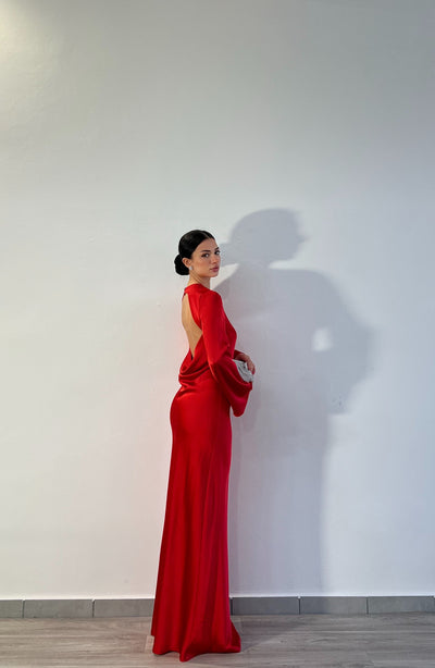 Dress Cleo - Rosso
