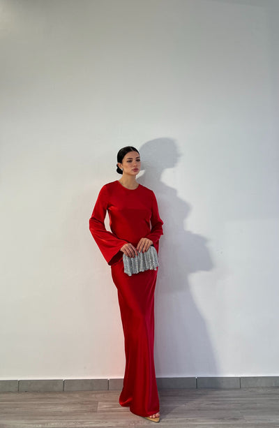 Dress Cleo - Rosso