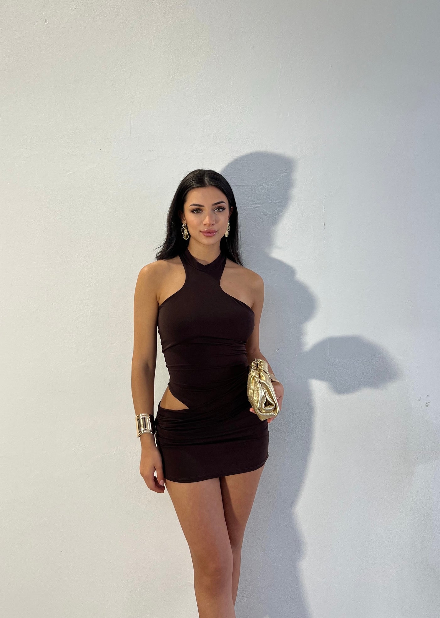 Mini Dress Erika - Marrone