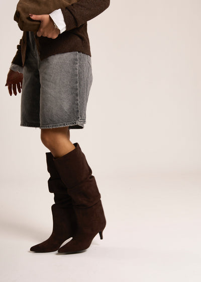 STIVALE HAILEY - Marrone