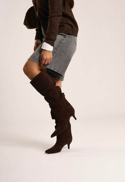 STIVALE HAILEY - Marrone