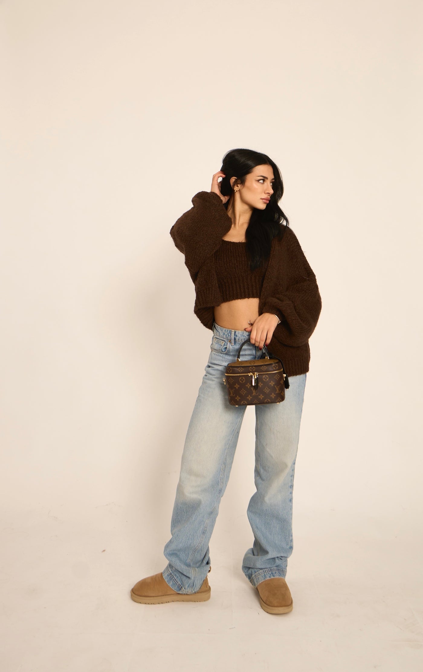 COORDINATO LUNA - Marrone