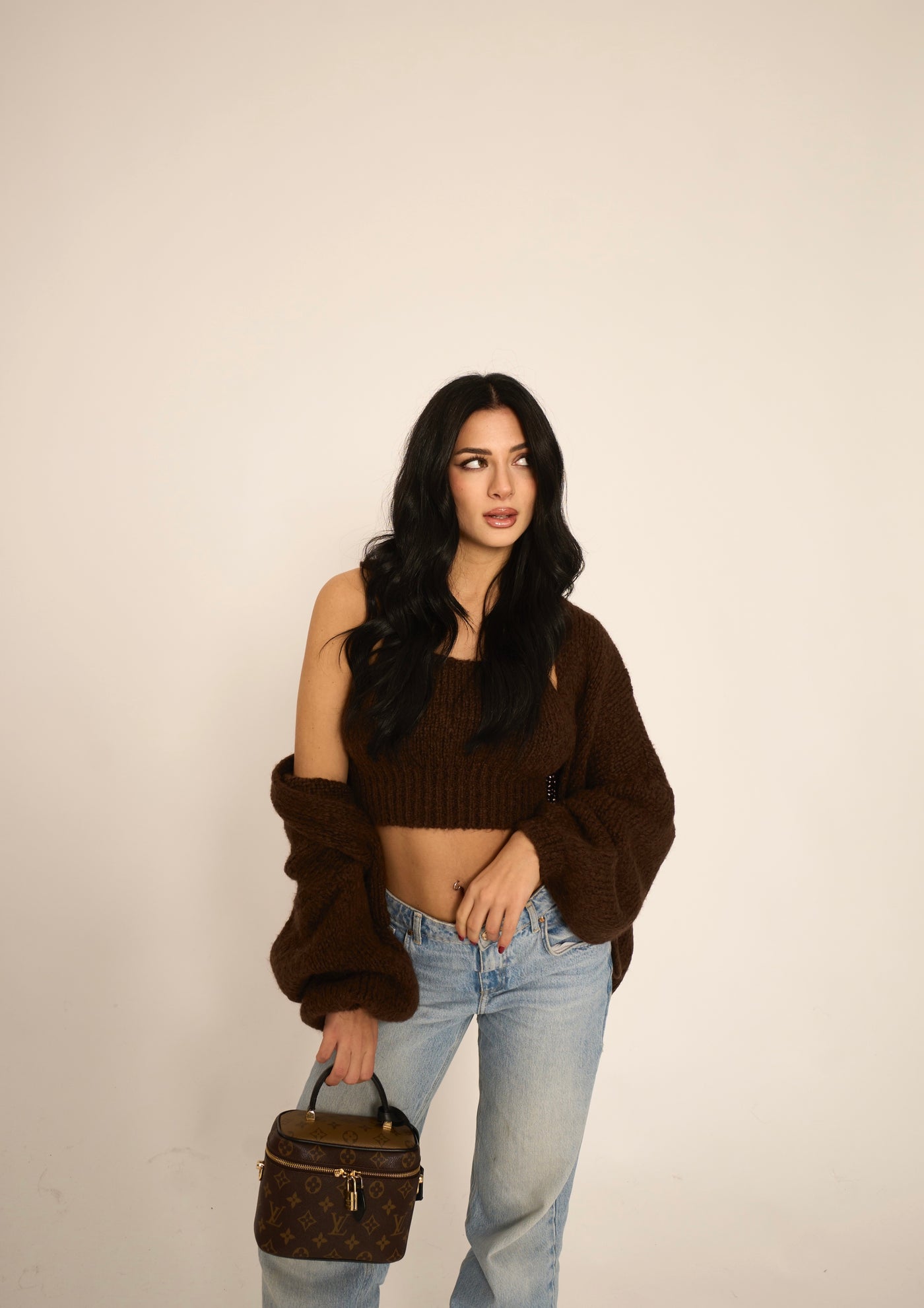 COORDINATO LUNA - Marrone