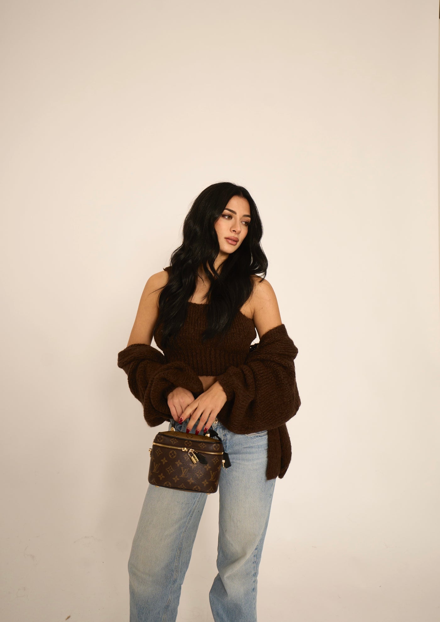 COORDINATO LUNA - Marrone