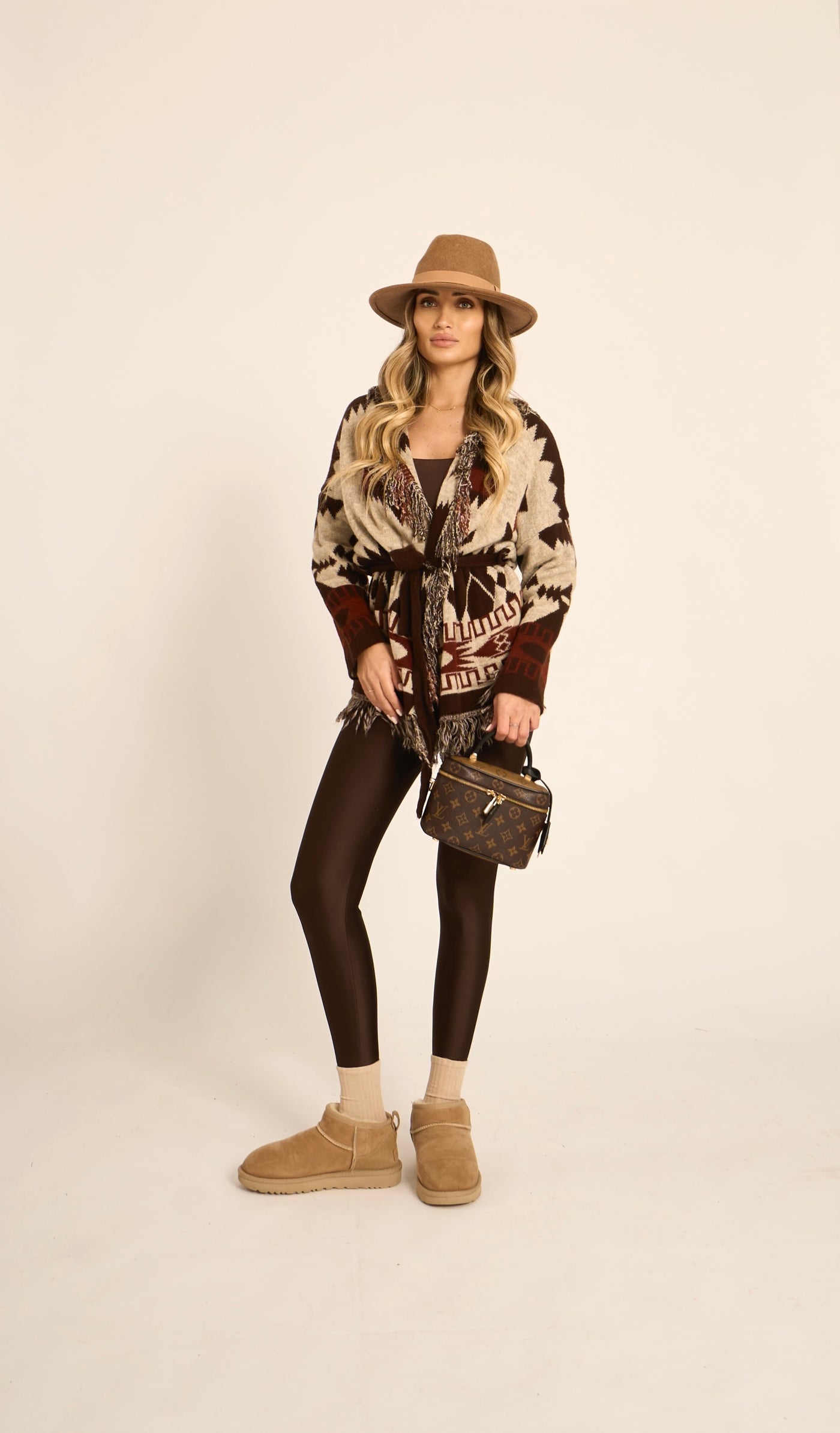 CARDIGAN VIENNA - Marrone