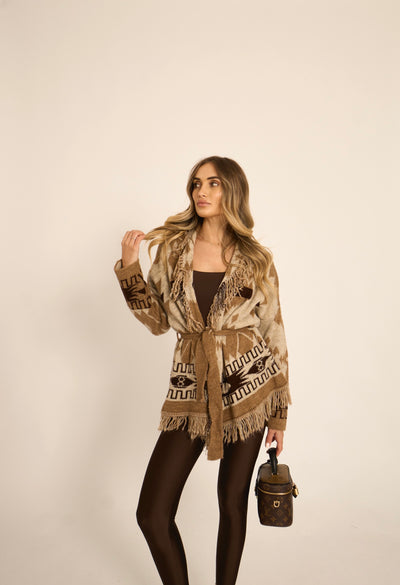 CARDIGAN VIENNA - Beige