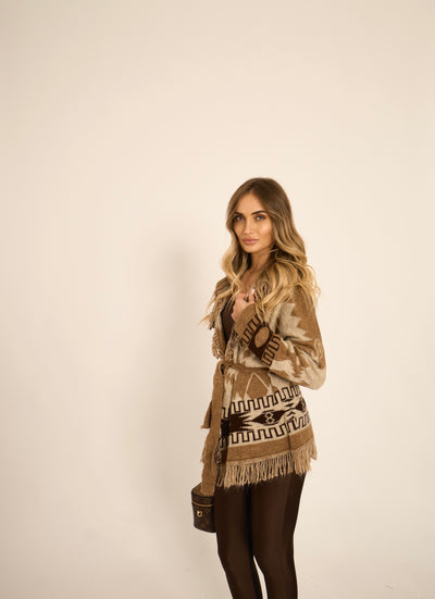 CARDIGAN VIENNA - Beige