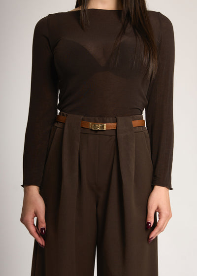 CINTURINA KIRA - Cuoio