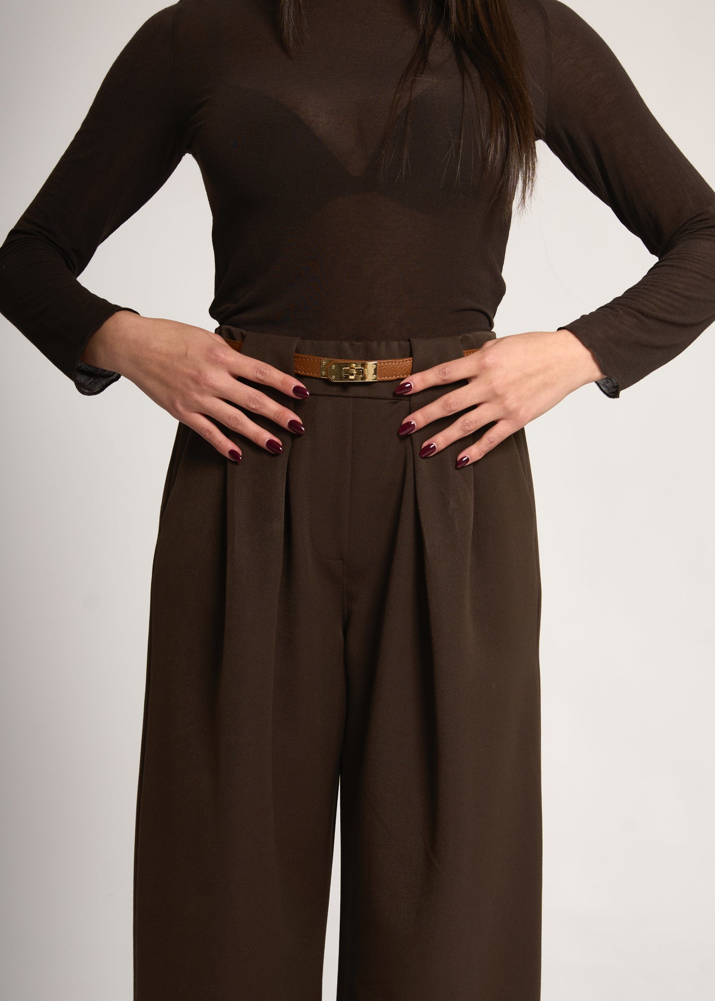 CINTURINA KIRA - Cuoio