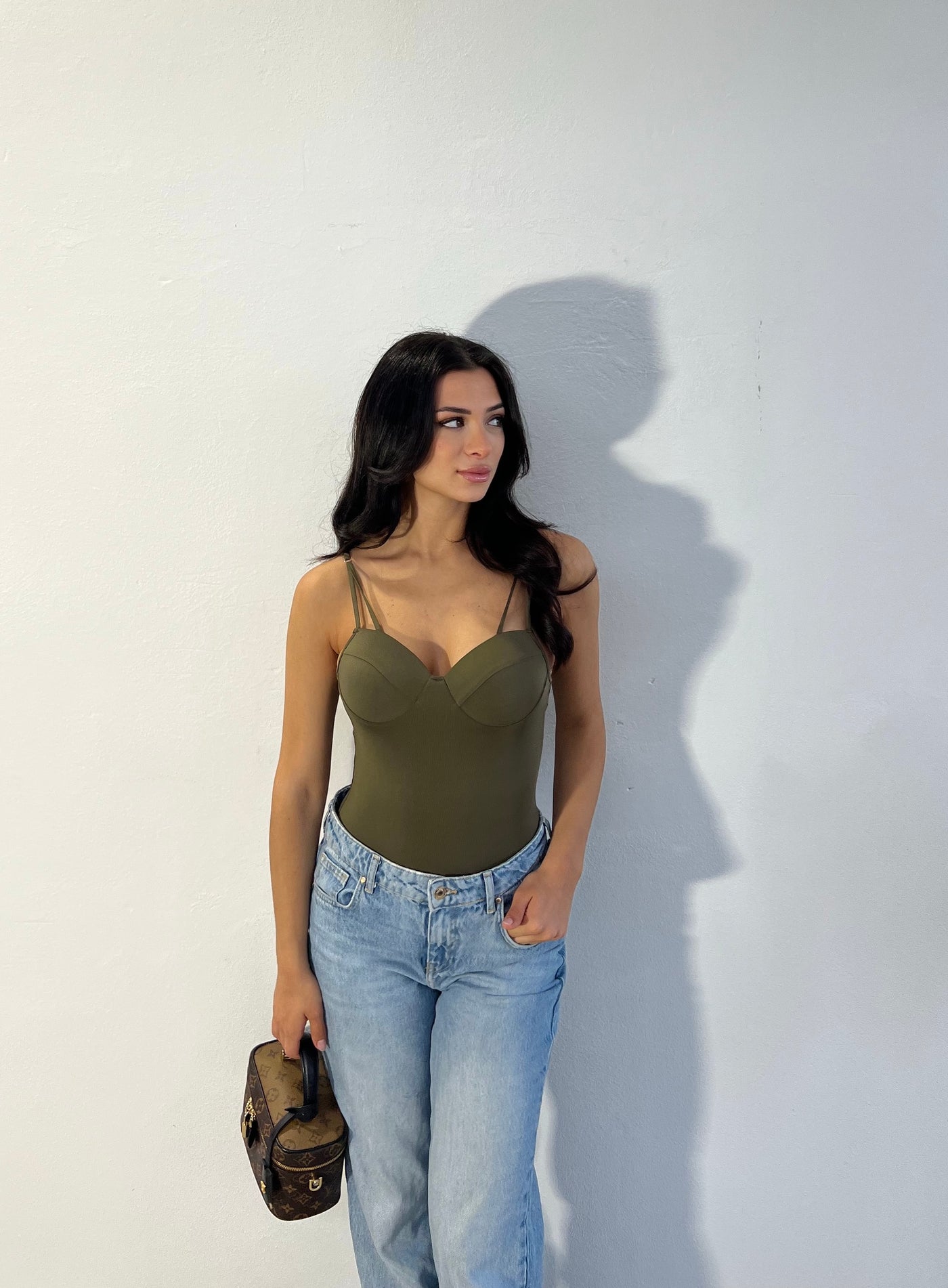 Body Pamela - Verde Militare