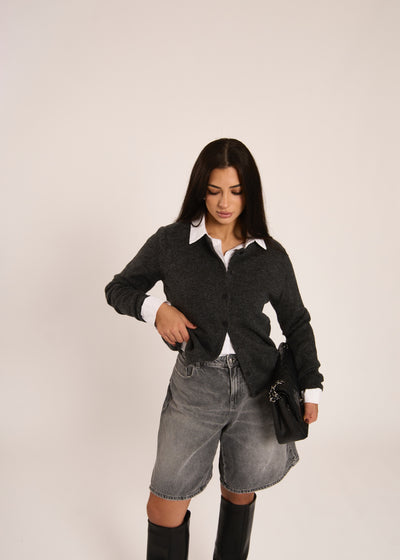 CARDIGAN MOLLY - Grigio