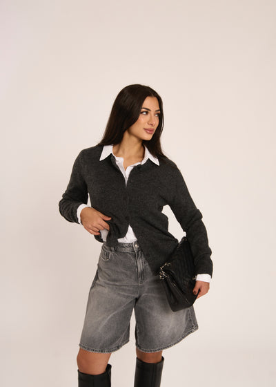 CARDIGAN MOLLY - Grigio