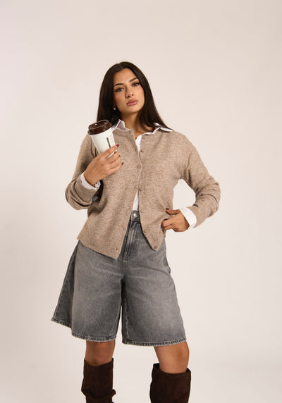 CARDIGAN MOLLY - Beige