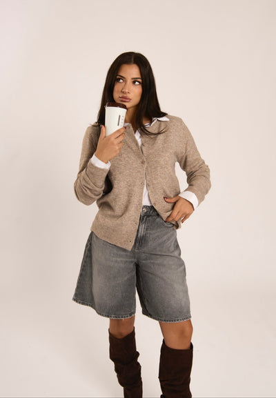 CARDIGAN MOLLY - Beige