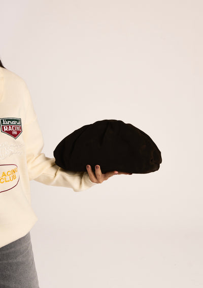 POUCH BIG SUEDE - Moro