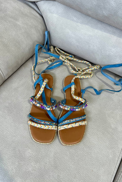 Sandalo Charm - Jeans