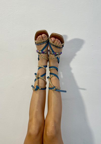 Sandalo Charm - Jeans