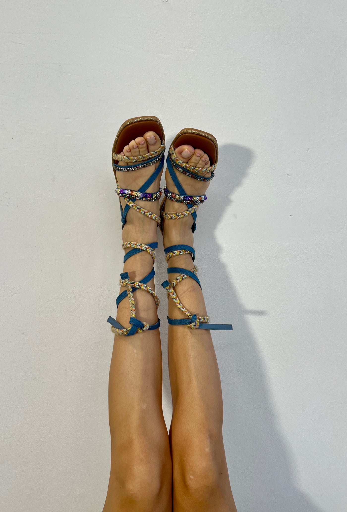 Sandalo Charm - Jeans
