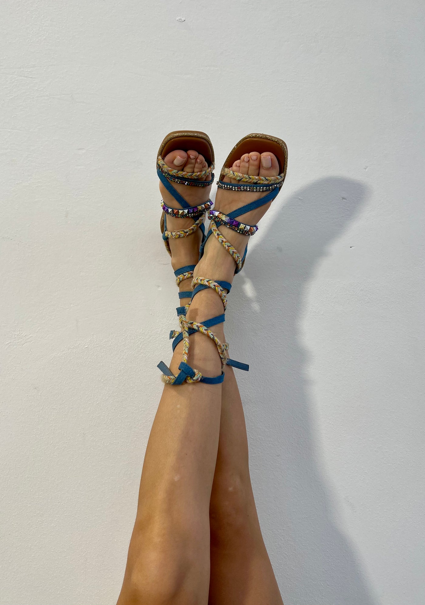 Sandalo Charm - Jeans