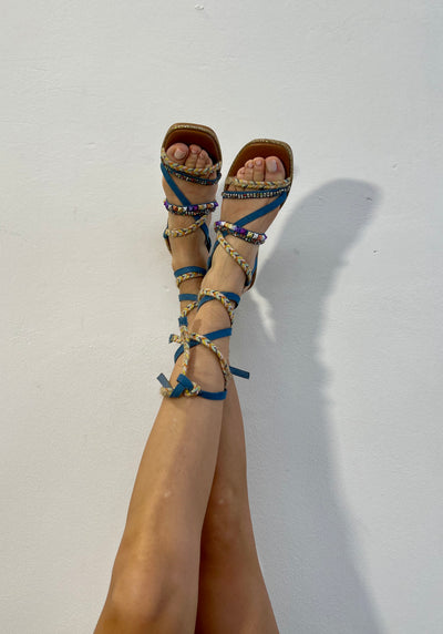 Sandalo Charm - Jeans