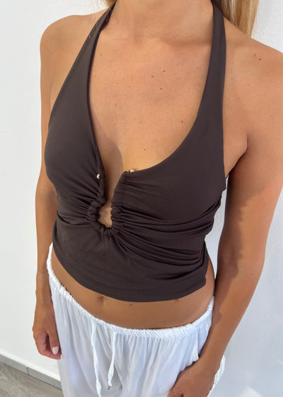 Top Jasmin - Marrone