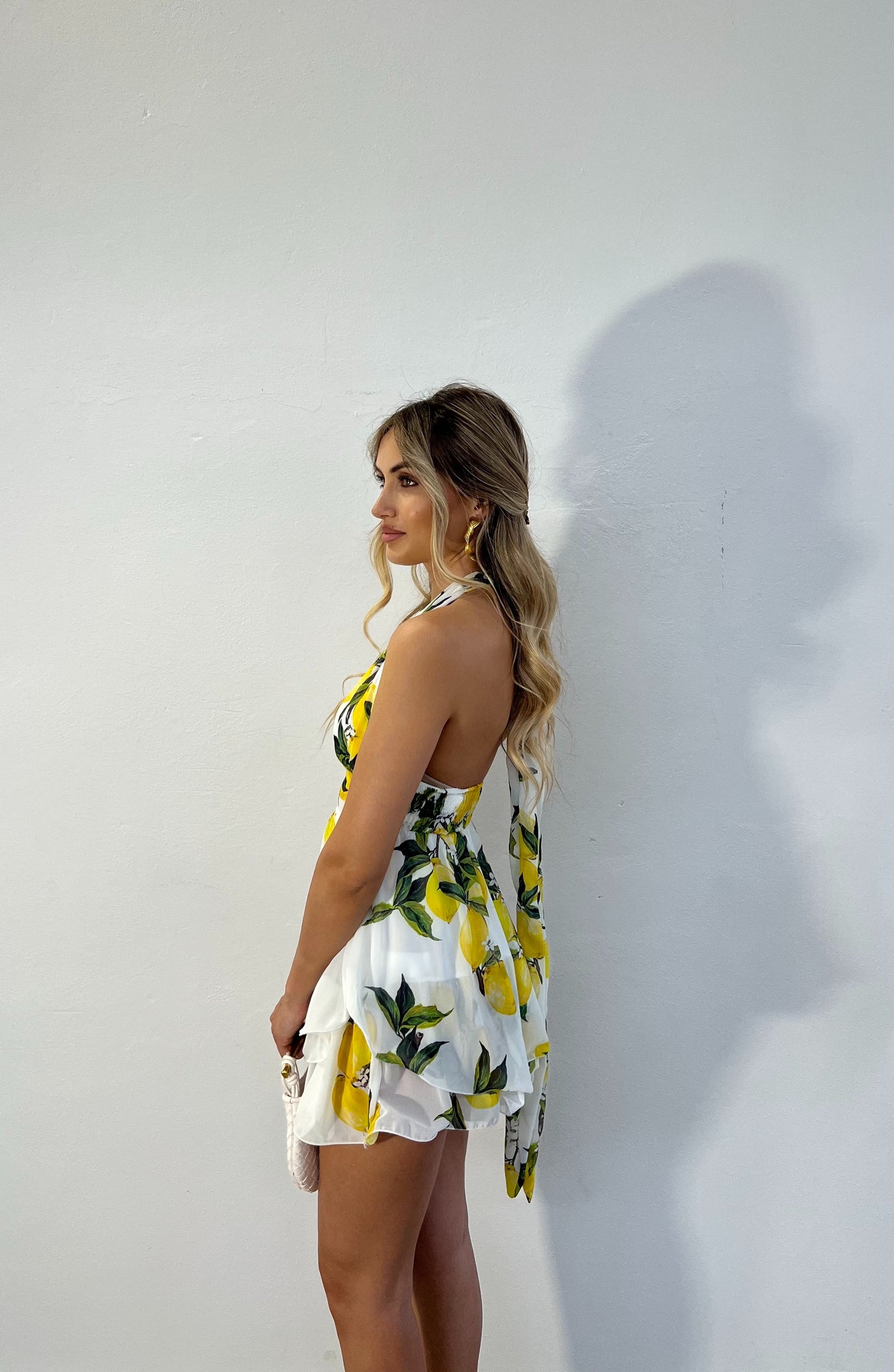Mini Dress Lemon