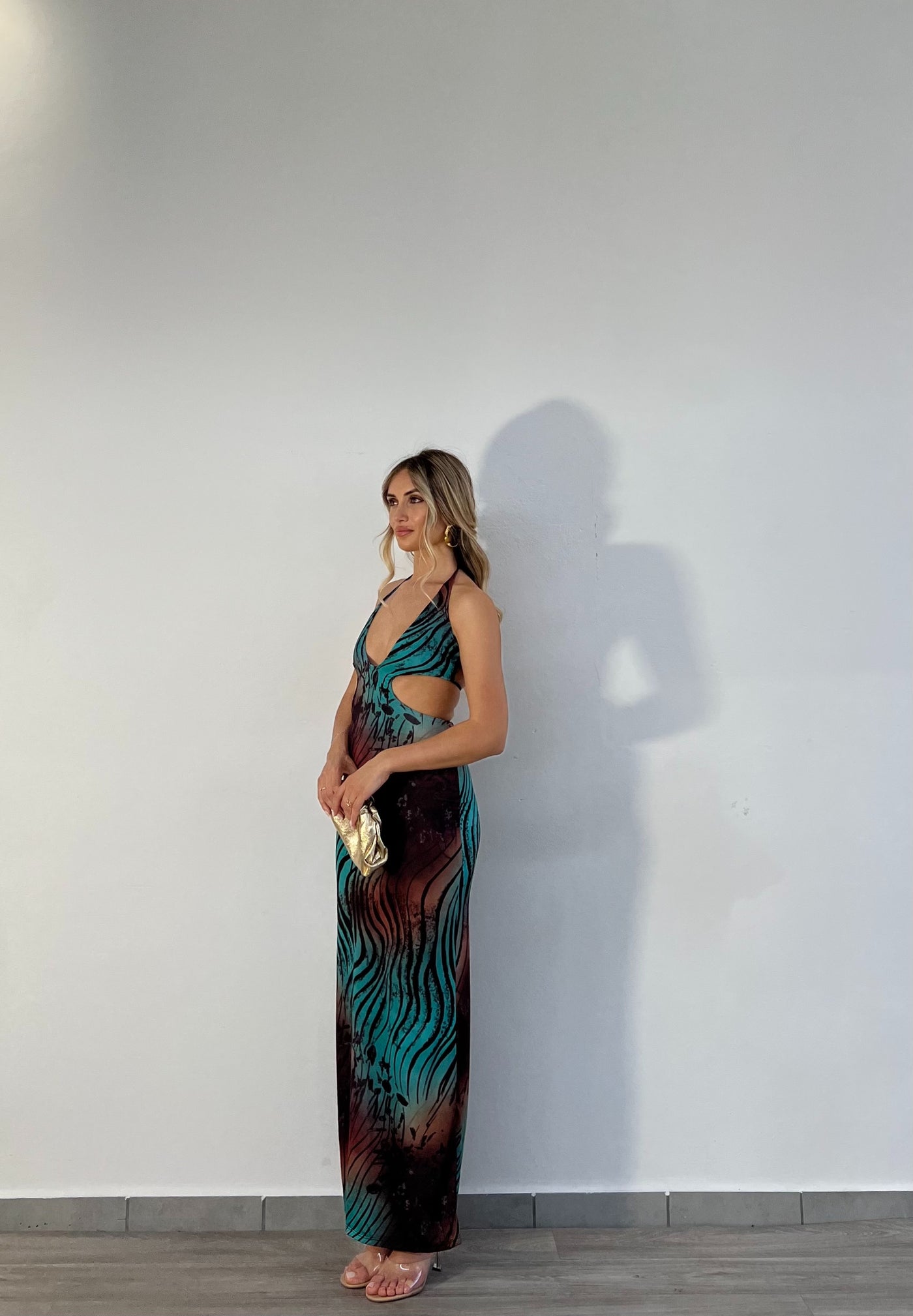 Dress Safari - Verdeacqua