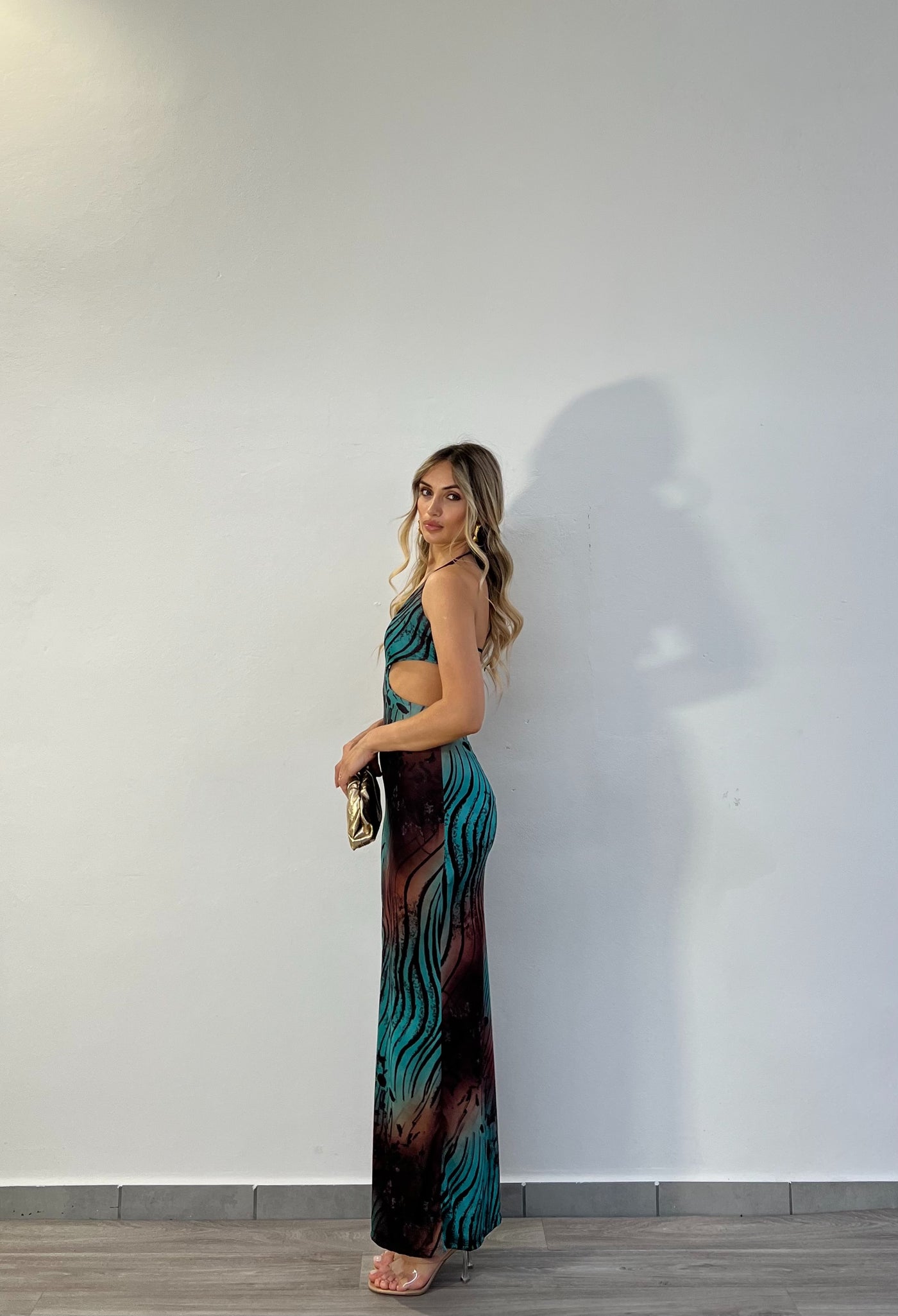 Dress Safari - Verdeacqua
