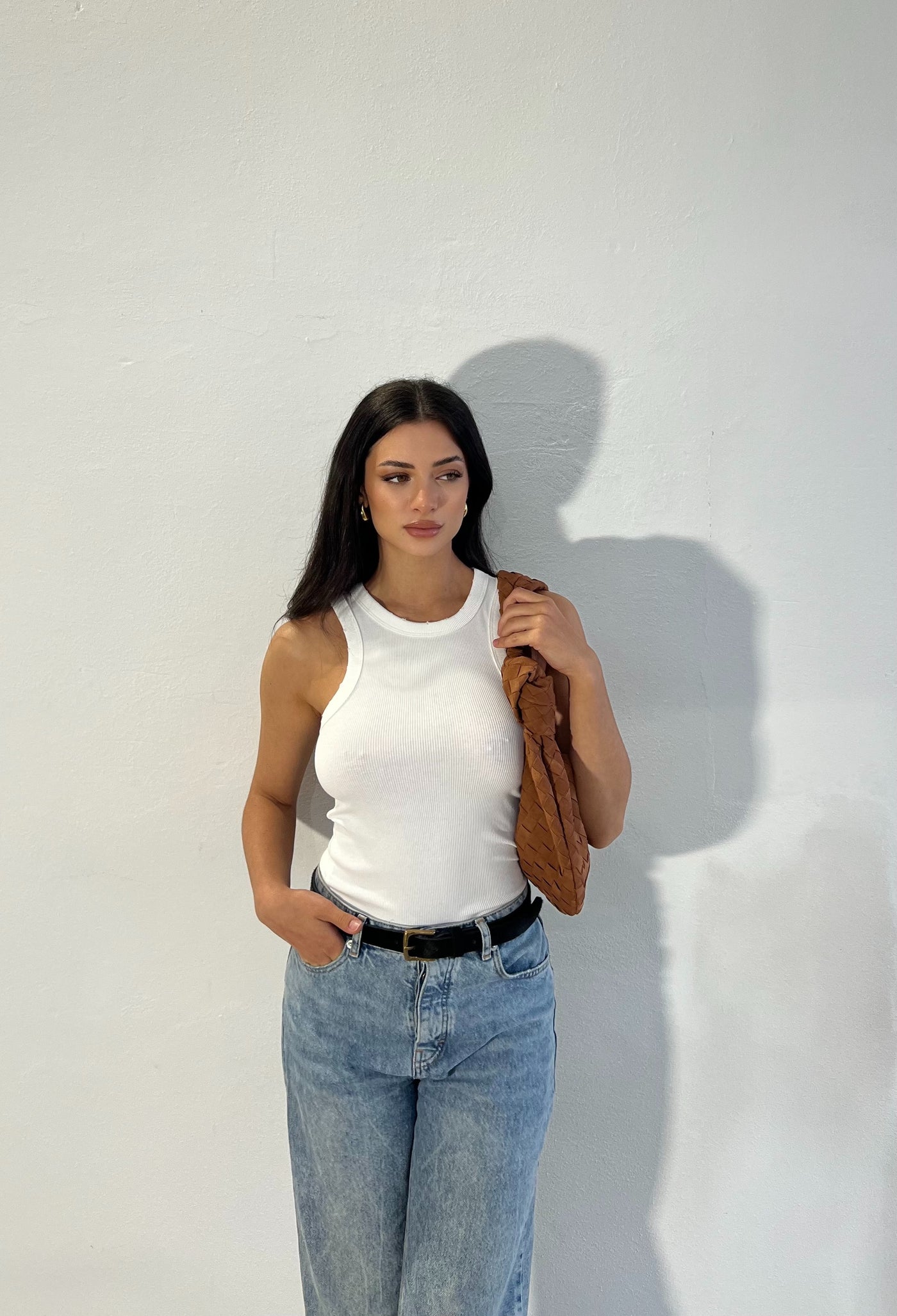 Julia Bag - Suede Camel