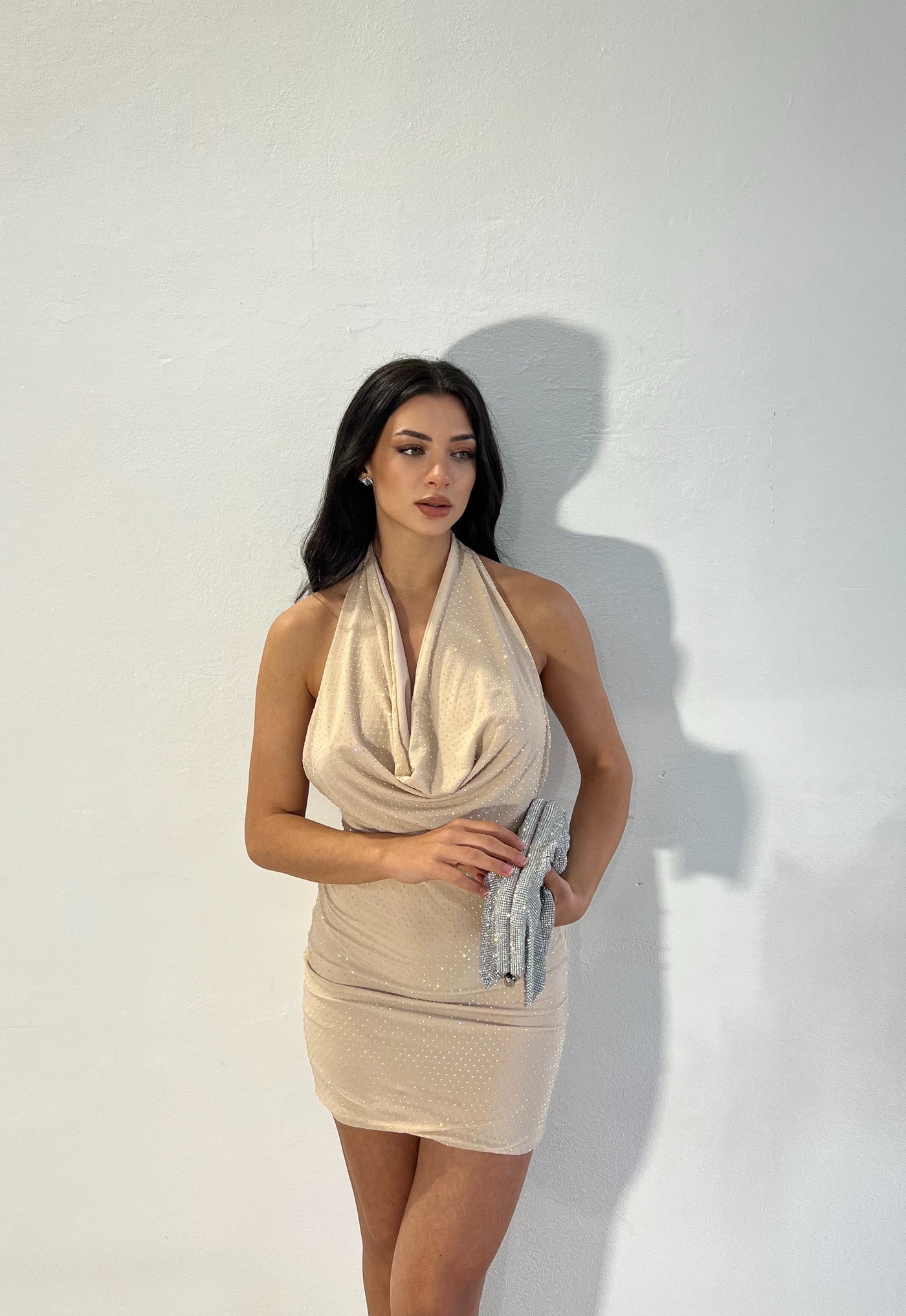 Mini Dress Clary - Crema