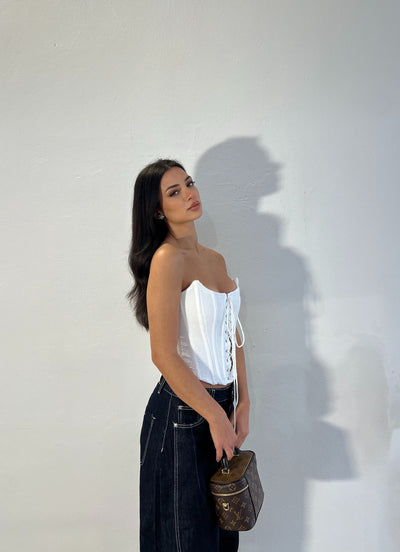 Corpetto Sally - Bianco