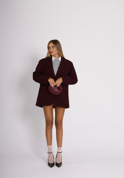 BLAZER SELENA - Bordeaux