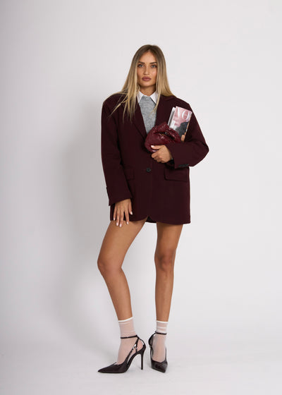 BLAZER SELENA - Bordeaux