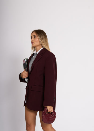 BLAZER SELENA - Bordeaux