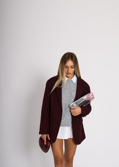 BLAZER SELENA - Bordeaux