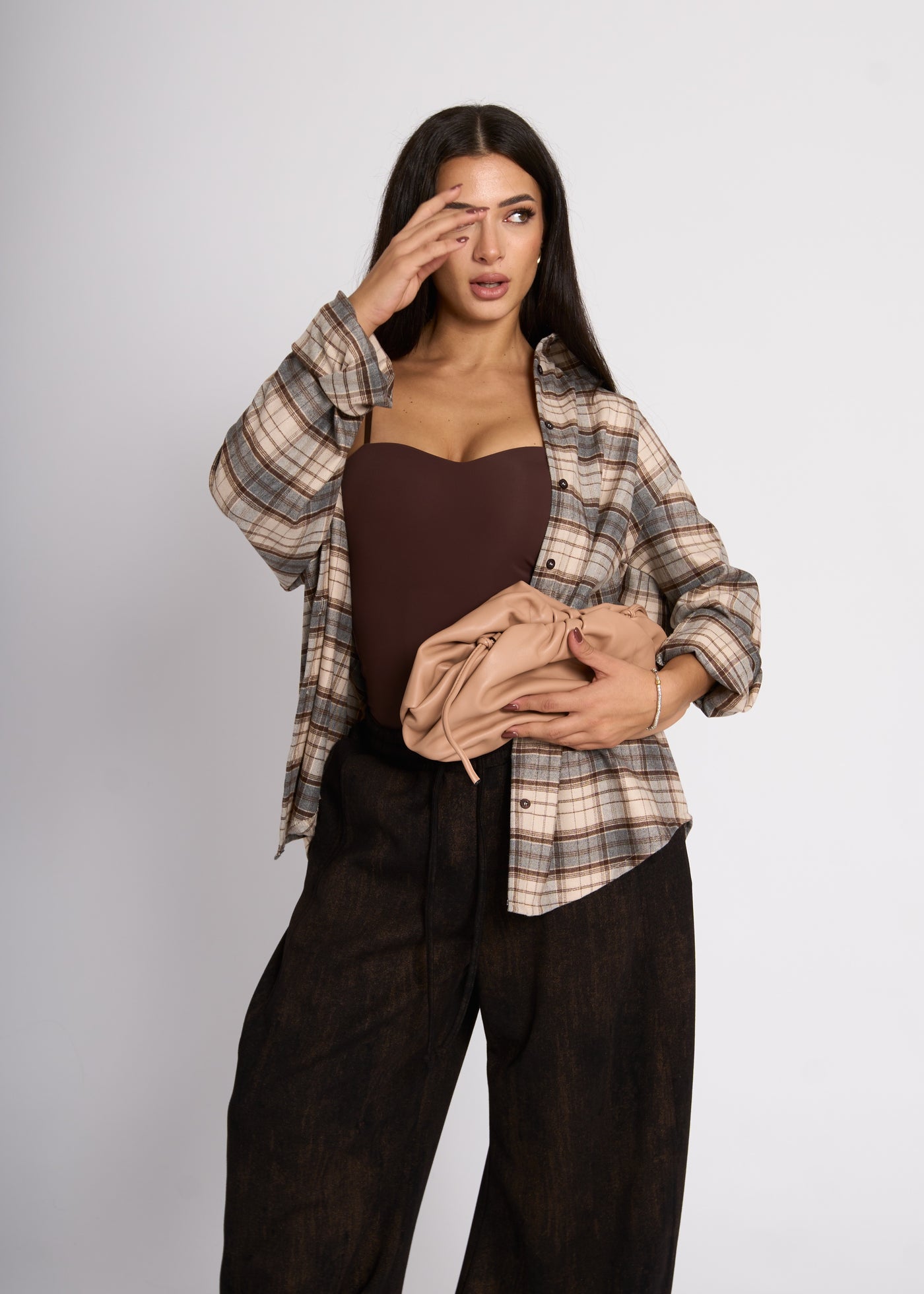 BODY SALLY - Marrone