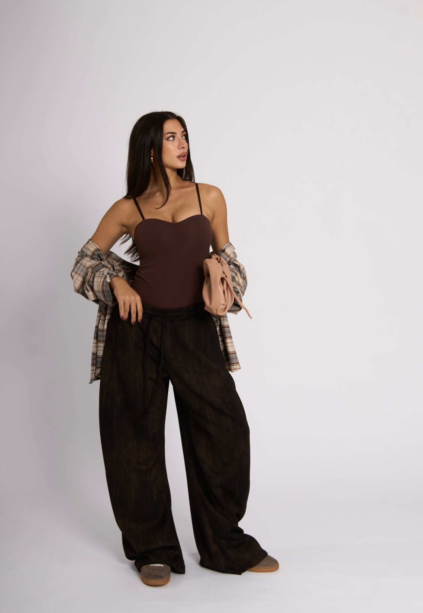 BODY SALLY - Marrone