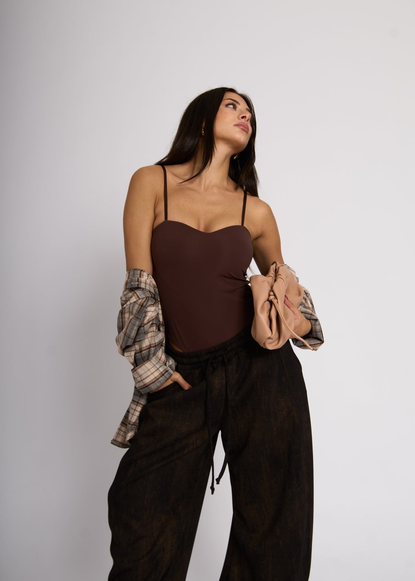 BODY SALLY - Marrone