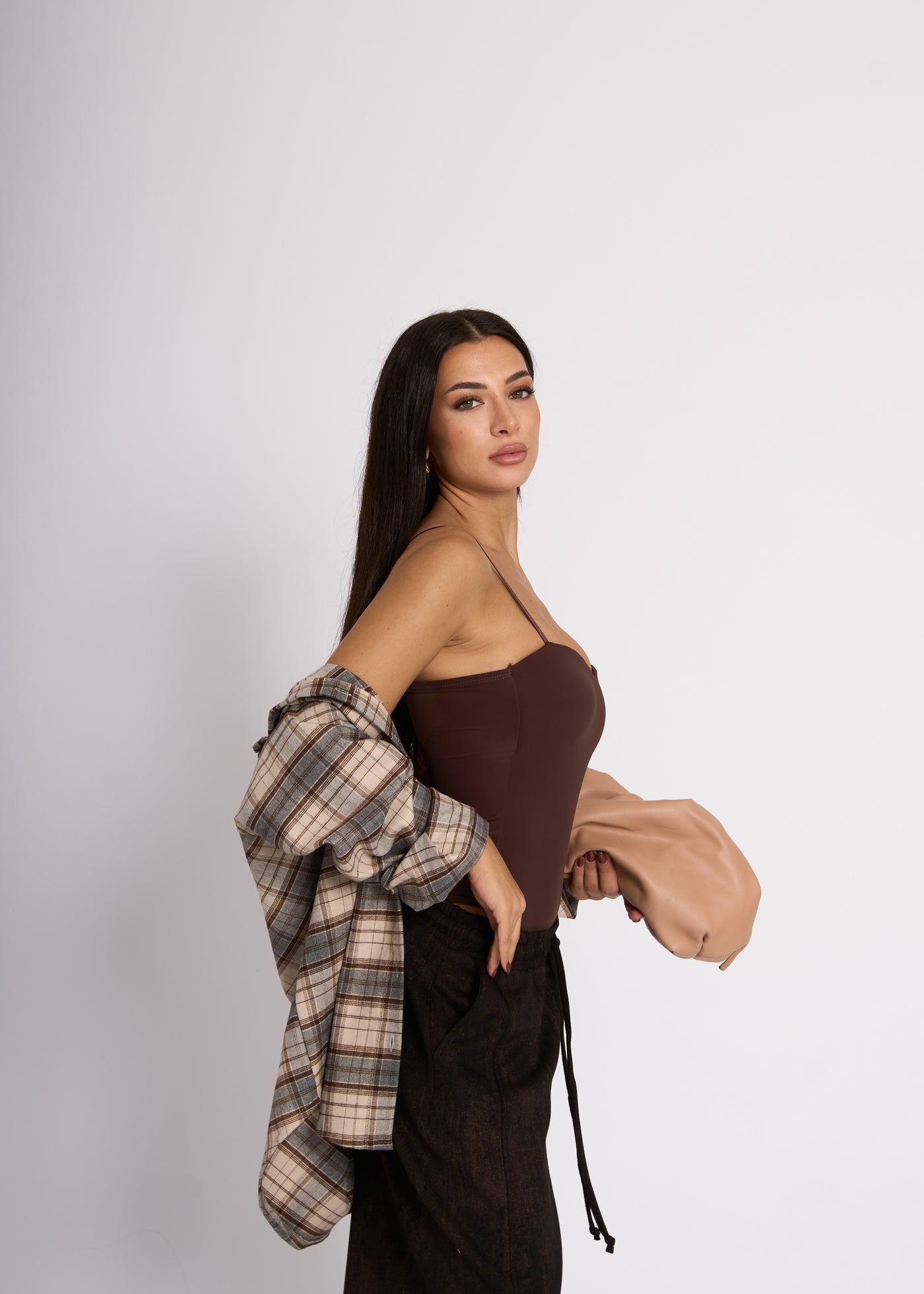 BODY SALLY - Marrone