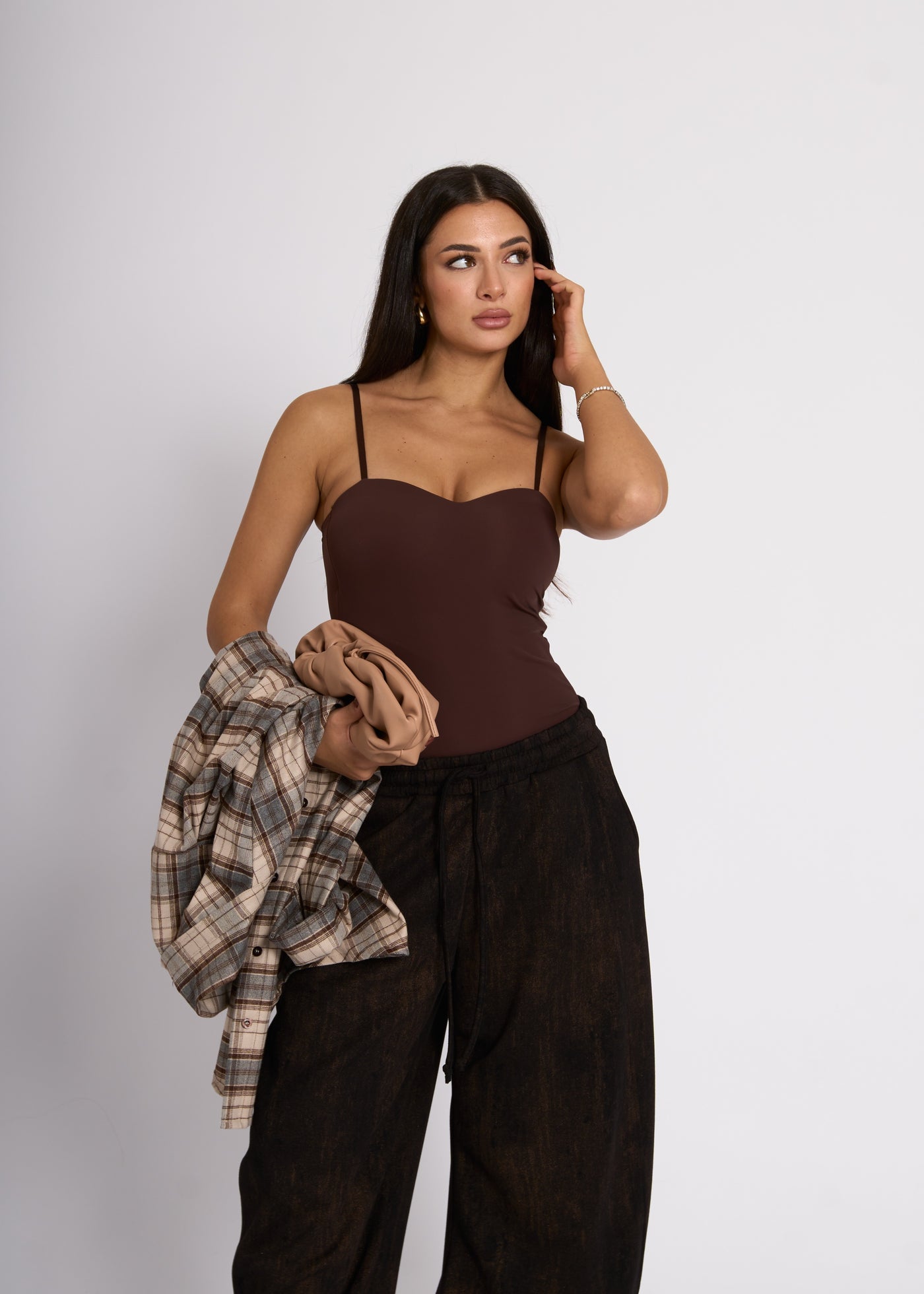 BODY SALLY - Marrone