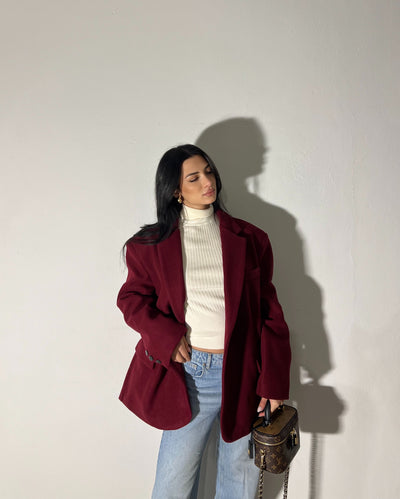 Blazer Elly - Bordeaux