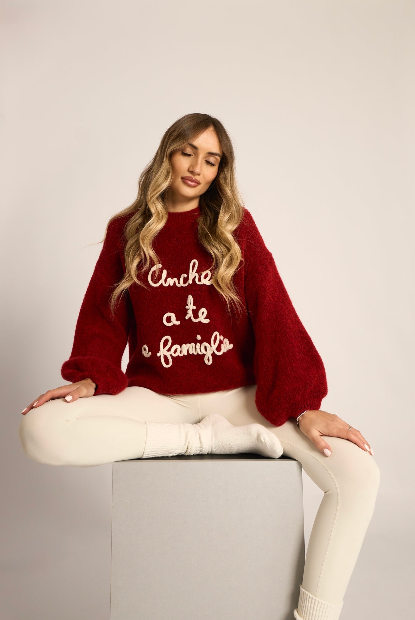 PULL CHRISTMAS MOOD - Rosso